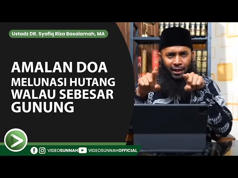 AMALAN DOA MELUNASI