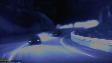 cool drift overtake in grid