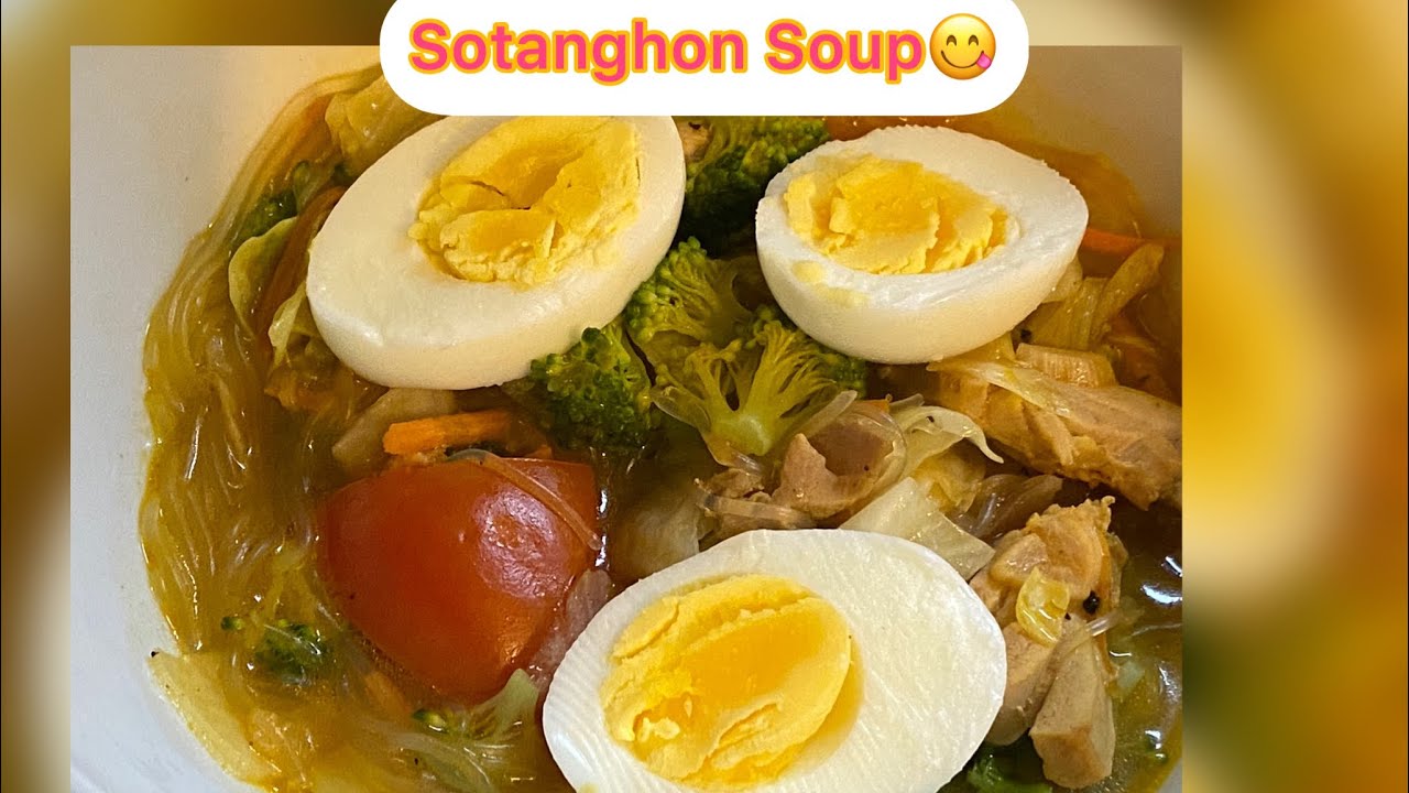 How To Cook The Best Sotanghon Soup Or GLASS NOODLES Soup! ( So Easy To