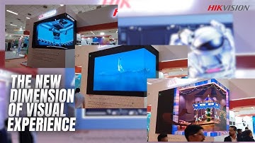 Hikvision Square 3D LED Display | Ultra-Realistic Visuals at IFSEC 2024!