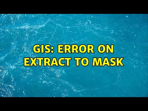 GIS: Error on