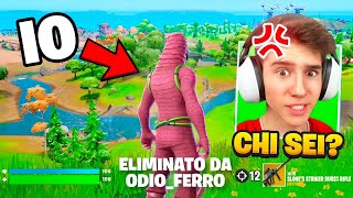 Lo STREAMSNIPERO con un ACCOUNT SEGRETO Mentre è in LIVE! 😂Fortnite