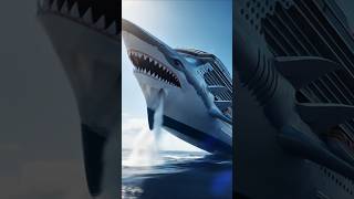Disaster of shark-ship #shorts #cruiser #ocean