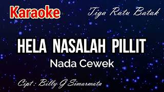 Karaoke : Hela nasala pillit (Nada Cewek)