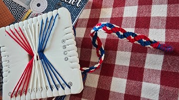 Kumihimo Tutorial Pro DNA Band Bracelet (24 Threads)