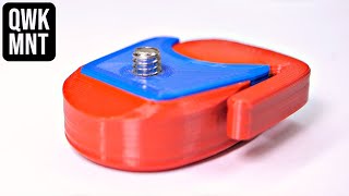 Meet QwkMnt - World's Best 3D Printable Camera Mount