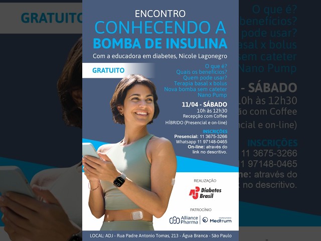 Encontro Conhecendo a Bomba de Insulina
