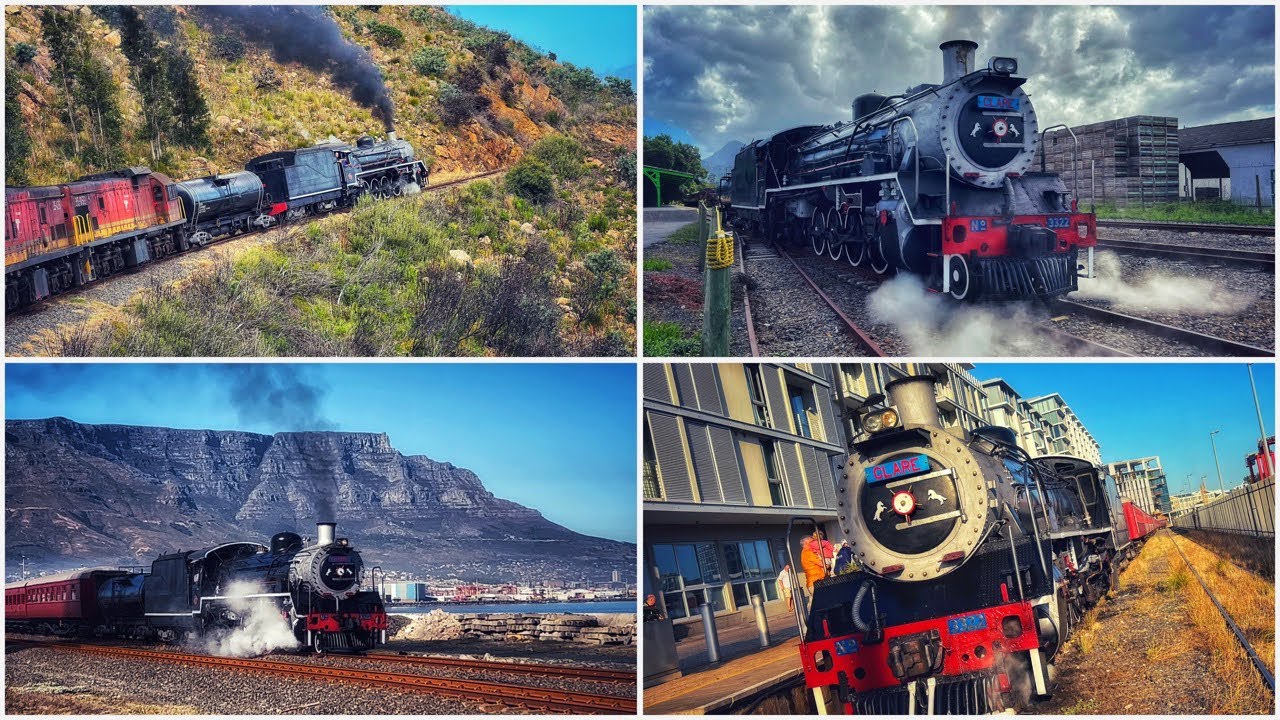 A Ceres Rail Company steam train to the Elgin Railway Market. An inside