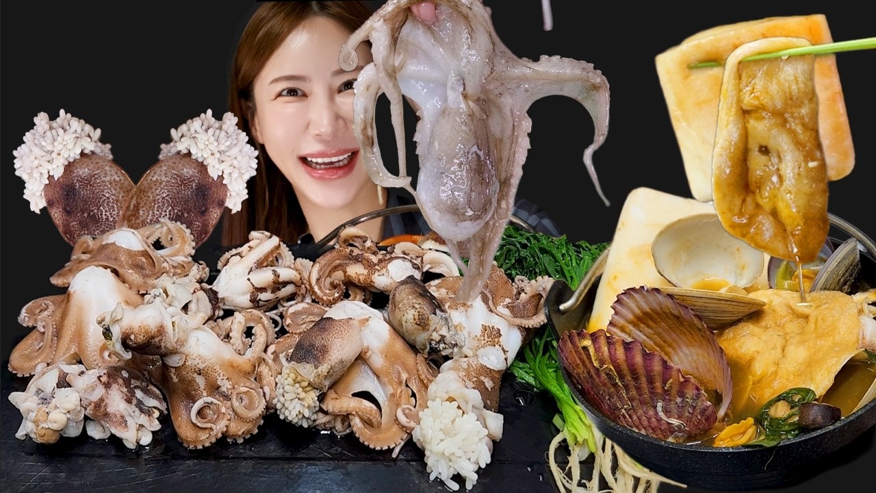 Baby Octopus с головой полной Roe🐙 Mubang