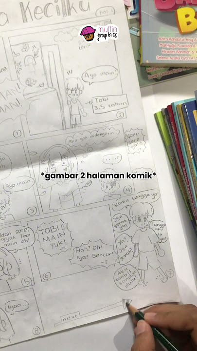 Emang bisa ya anak SD nerbitin komik? Simak videonya ya! #komiknextg #muffingraphics