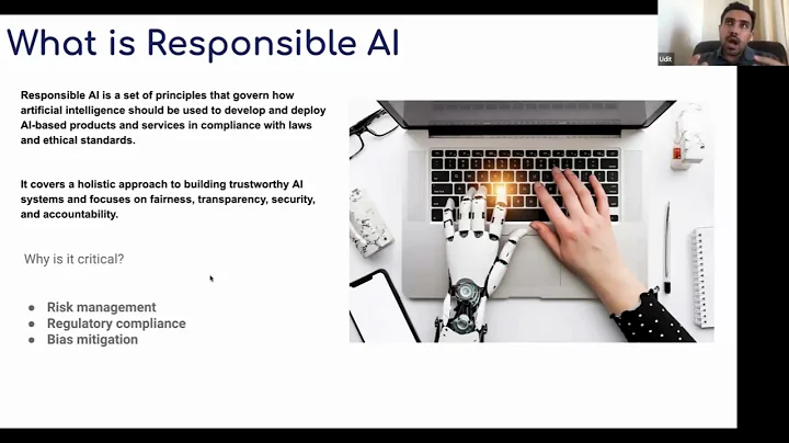 Masterclass on AI ethics and best practices by Udit Bhatia, Senior Product Manager @ M3