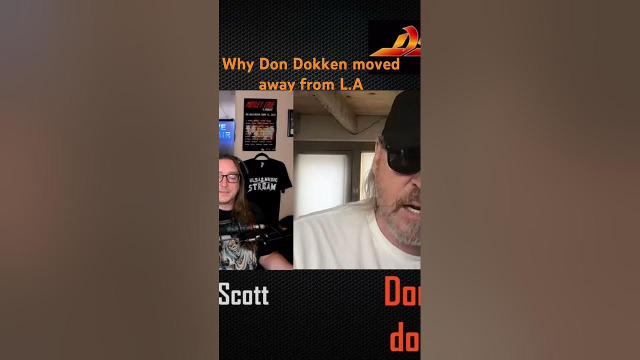 Why Don Dokken moved from L.A #Dokken Why Don Dokken moved from L.A #Dokken