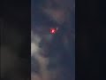 ✈️ Vôo noturno próximo a lua 🌙