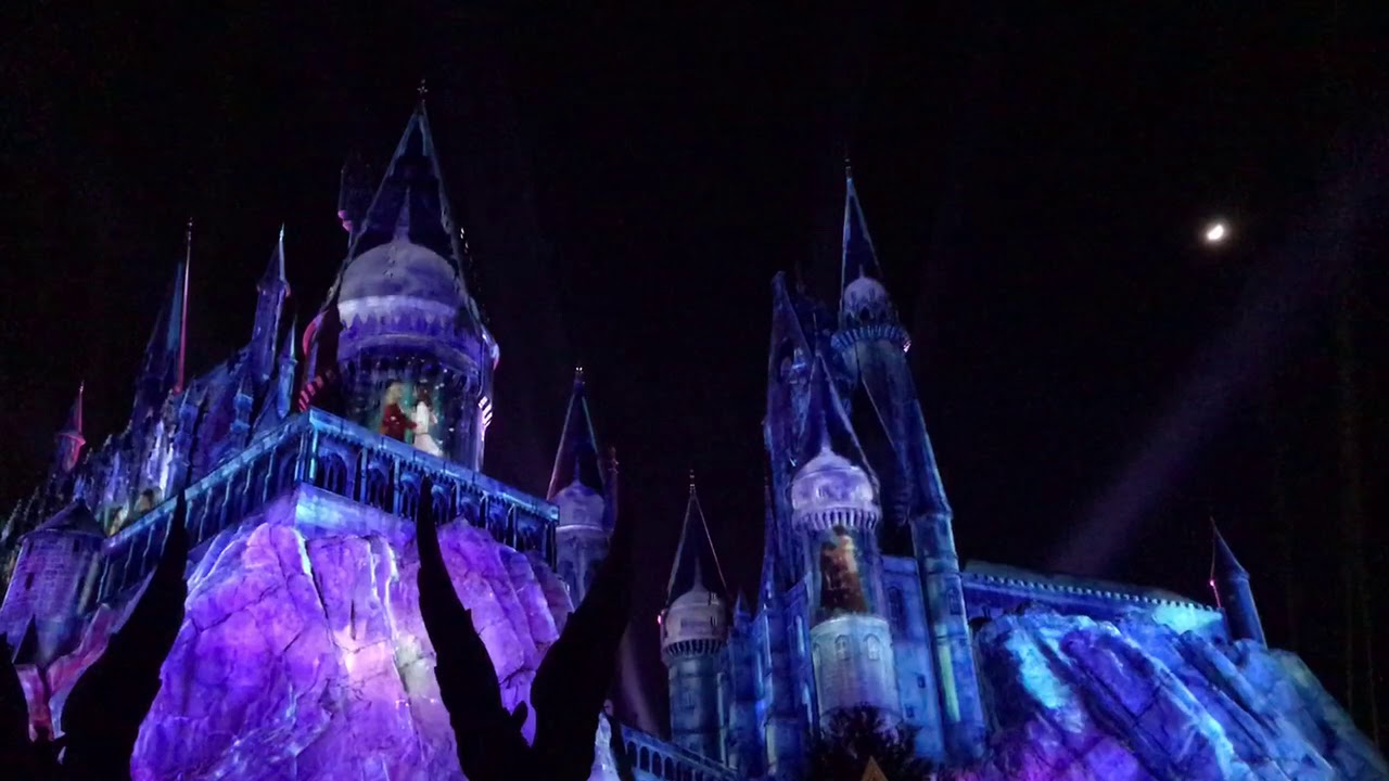 Harry Potter Magical Light Show YouTube