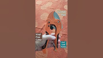 PVC Pipe Cutter #tools #pvcpipe #cutter #pvccoldframe #gardening #garden #kitchengardenexpert #tips
