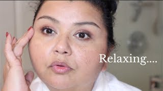 Relaxing Night Time Skincare Routine | Plus Size Style Over 50