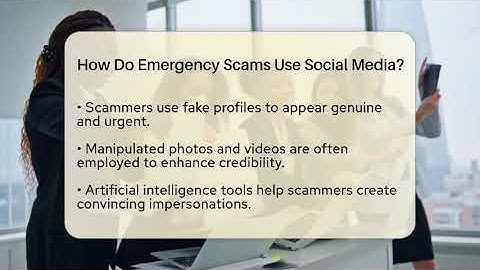 How Do Emergency Scams Use Social Media? - Everyday-Networking