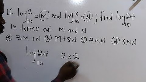 Substitution in logarithm. #logarithm #substitution #equation