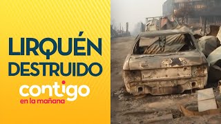 Download Lagu 80% DESTRUIDO: Lirquén fue de las zonas más afectadas por los incendios - Contigo en la Mañana MP3