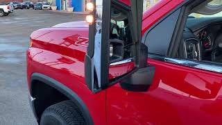 Trailer Mirror functions on 2020 and newer Chevrolet \& GMC HD Trucks