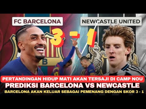 emo777 x aplikasi88 - 🔴Prediksi Barcelona vs Newcastle: Misi Blaugrana Kunci Tiket Perempat Final‼️