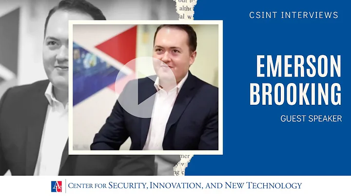 CSINT // Interview: Emerson Brooking, CSINT Speaker