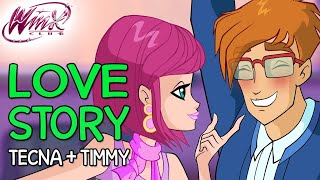 Winx Club - Tecna and Timmy's love story [from Season 1 to Season 7]
