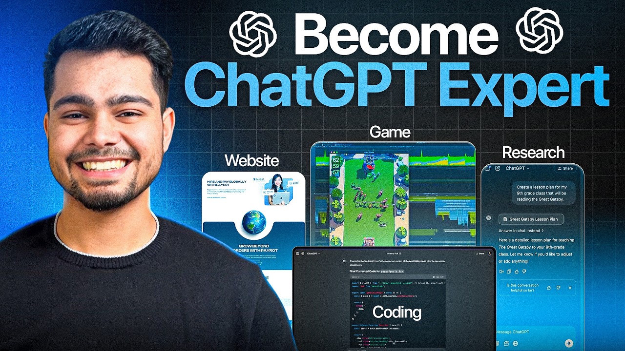 Use ChatGPT Like a PRO - Full Tutorial | GPT GO Free for 12 Months