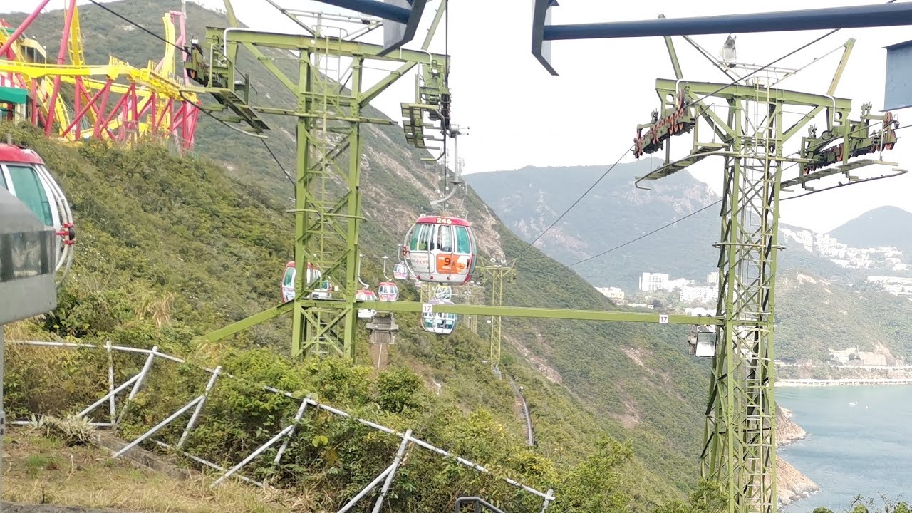 Ocean Park Cable Car Experience YouTube