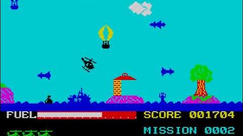 Super Chopper (Europe) ZX Spectrum Game