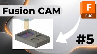 Fusion CAM 2D Pocket Tutorial - Pocket Machining Basics