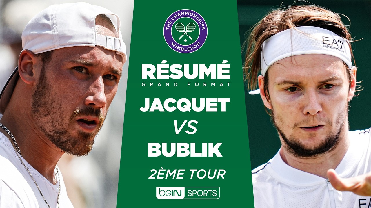 WIMBLEDON : Kyrian JACQUET vs Alexander BUBLIK | 2ème tour