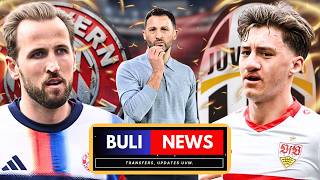 KANE vor BAYERN-DEAL | TRAINER-ENTLASSUNG FIX | JUVE vor STILLER TRANSFER | BuliNews