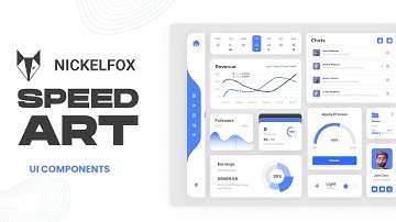 Nickelfox Speed Art | UI design using Figma | UI Component