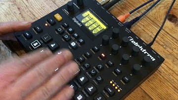 Elektron digitakt polyphonic samples with Retrokits rk 002