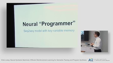 Chen Liang: Neural Symbolic Machines