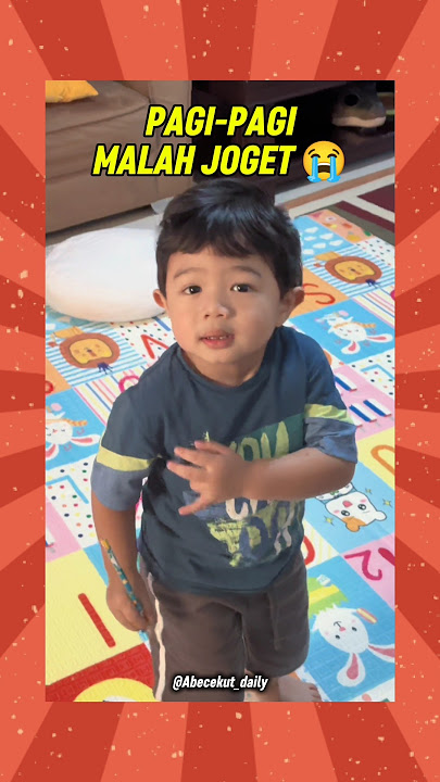 ABE JUST DANCES IN THE MORNING 🤣 #abedaily #abecekut #abeabeabe #cutebaby #babyivlog #viralbaby #...