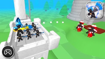 Merge Archers: Bow and Arrow - Gameplay Walkthrough Part 2 - Game Levels 12-17 (iOS, Android)