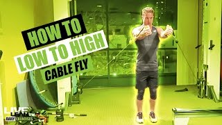 How To: Low To High Cable Fly
