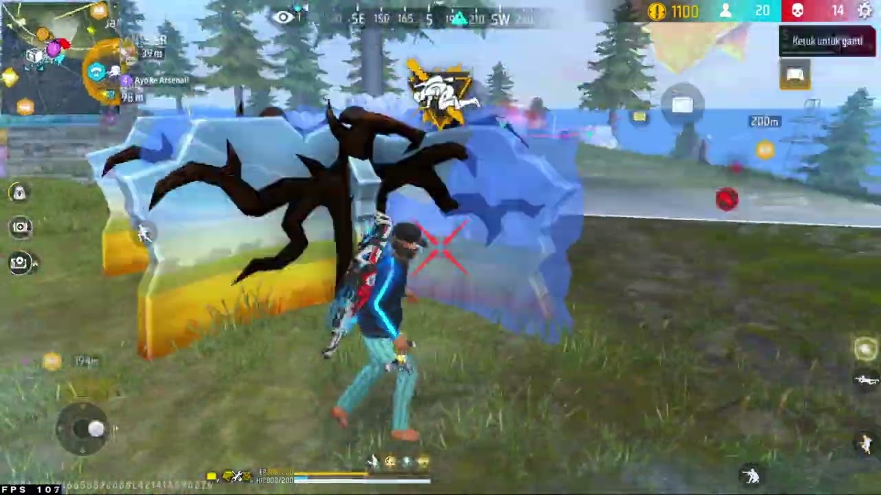 26 kill random global #freefireth #freefireid