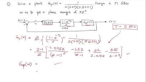 Digital PID controller design in frequency domain