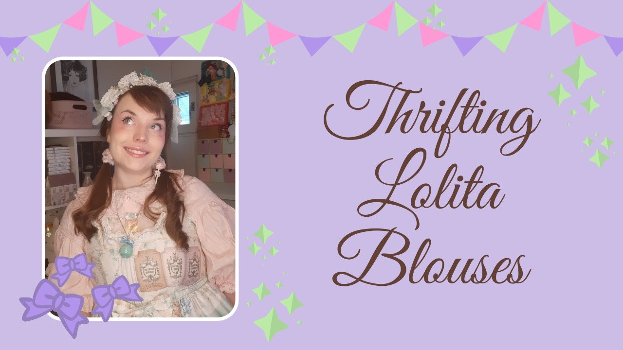 Tips for Thrifting Blouses for Lolita Fashion!