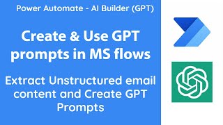 PowerAutomate and GPT for creating Prompts and use them further