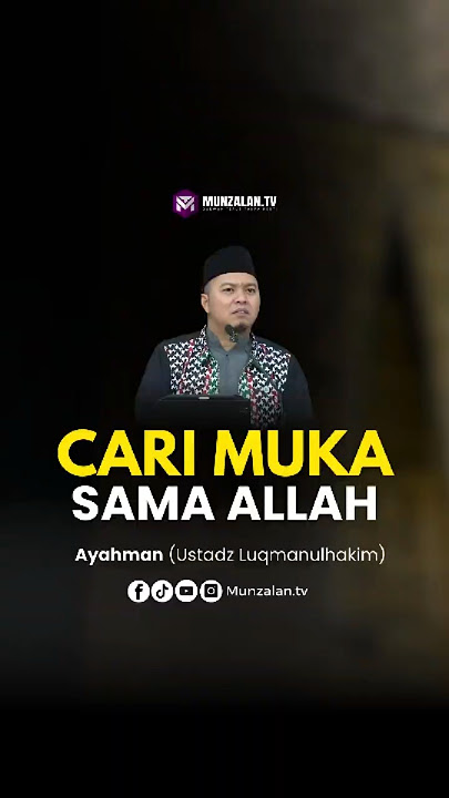 CARI MUKA SAMA ALLAH  #motivasi #nasihat