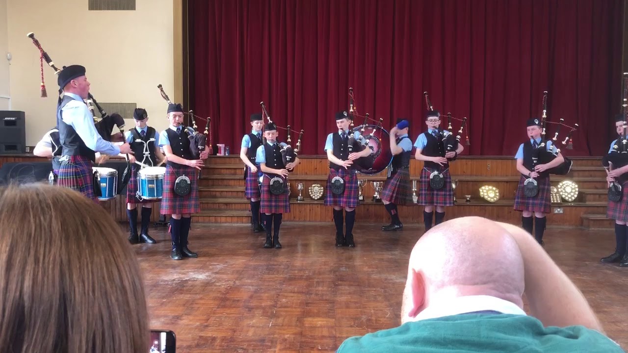 Bucksburn novice Juvenile Pipe Band YouTube