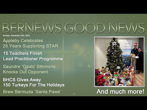 Bernews "Good News" Sunday Spotlight, December 24, 2023