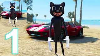 Cartoon Cat Crime City Hero 3D Gameplay Walkthrough Part 1 (IOS/Android) screenshot 1