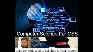 Lec#1 Introduction to syllabus of computer science for CSS