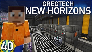 Gregtech New Horizons S2 40: Interconnected Infrastructure