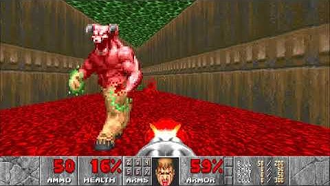 Doom (Unity PC port) E1M8 Any% 53.230